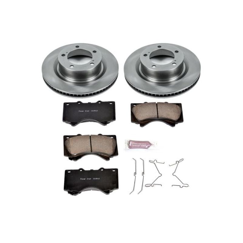 Power Stop 16-18 Lexus LX570 Front Autospecialty Brake Kit Brake Kits - OE PowerStop