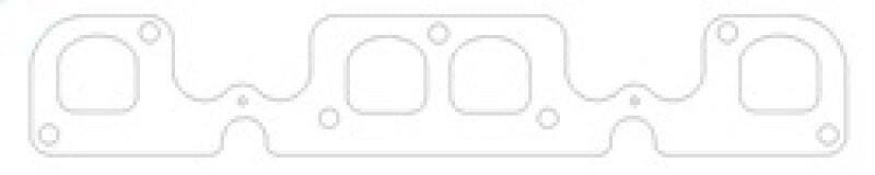 Cometic Chevy Gen1 SB V8 .030in MLS Exhaust Mani Gskt Set-1.780in x 1.700in D Ports-Brodix 12B Head Exhaust Gaskets Cometic Gasket