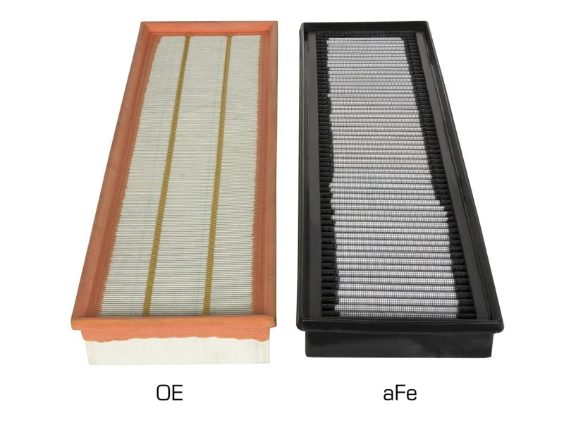 aFe MagnumFLOW 14-17 Porsche 911 Turbo / Turbo S 3.8L (tt) Pro DRY S Air Filter Air Filters - Direct Fit aFe