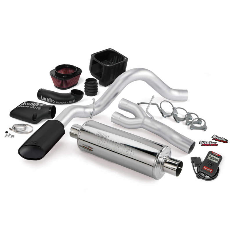 Banks Power 99-02 Chevy 4.8-5.3L ECSB Stinger System - SS Single Exhaust w/ Black Tip Performance Packages Banks Power