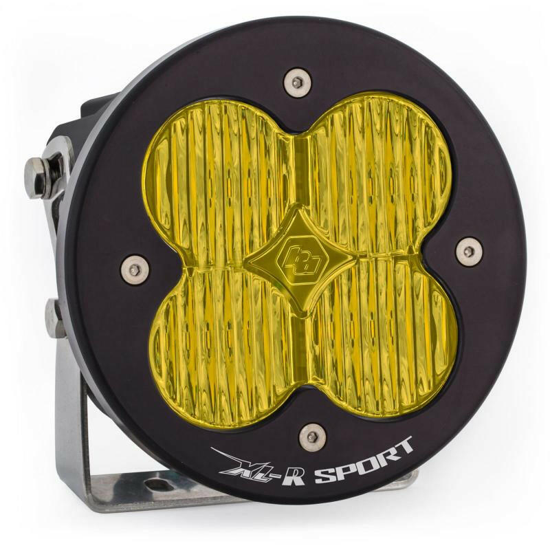 Baja Designs XL R Sport Wide Cornering Spot LED Light Pods - Amber Light Bars & Cubes Baja Designs