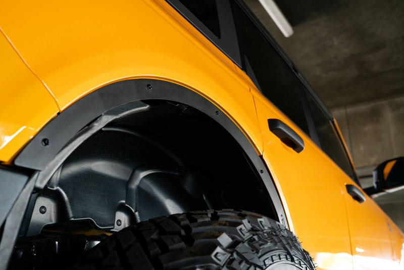 DV8 Offroad 21-22 Ford Bronco Fender Flare Deletes Set of 4 Front & Rear Fenders DV8 Offroad
