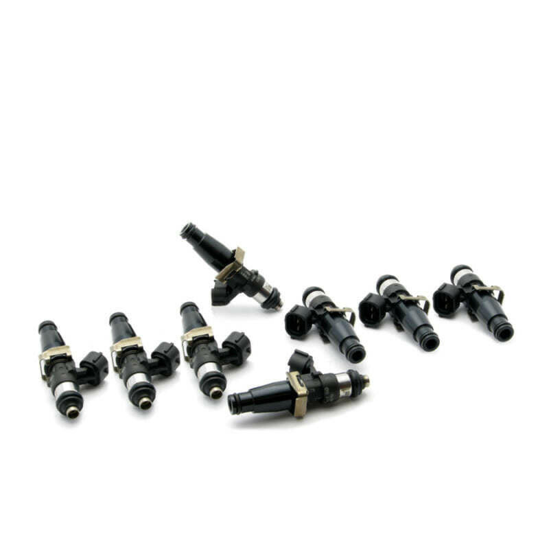 DeatschWerks Bosch EV14 Universal 60mm/11mm Matched Set of 8 Injectors 2400cc/min Fuel Injector Sets - 8Cyl DeatschWerks
