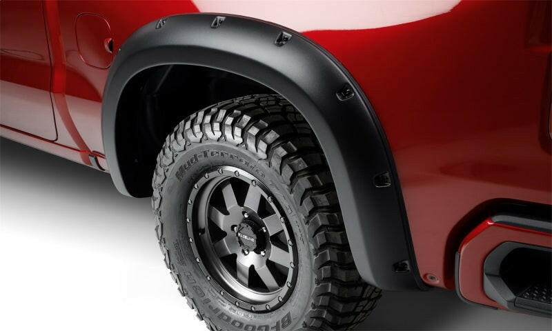 Bushwacker 17-20 Chevrolet Colorado Excl. ZR2 (5ft. Bed) Forge Style Flares 4pc - Black Fender Flares Bushwacker