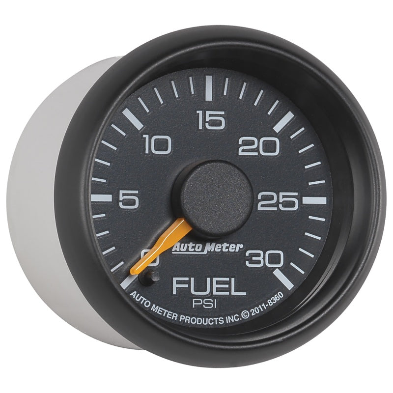 Autometer Factory Match Chevy 2-1/16in FSE 0-30 PSI Fuel Pressure Gauge Gauges AutoMeter