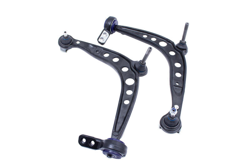 SuperPro 1992 BMW 318is Base Front Lower Control Arm Set w/ w/ Caster Bushings Control Arms Superpro