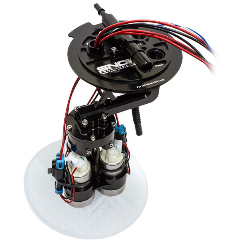 Snow 15-21 Ford F-150 Truck Fuel Hat - Dual Pump Fuel Pumps Snow Performance