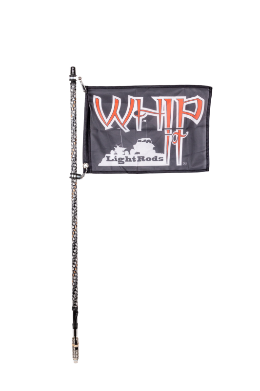 Whip It 3Ft Blk Bt Rgb Chase Light Rod Light Strip LED Whip It