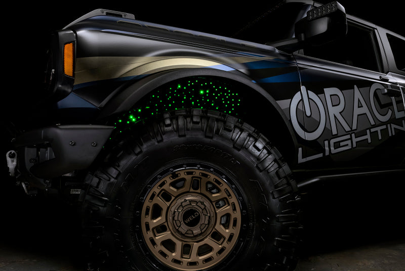 Oracle Lighting Fiber Optic Wheel Liner ColorSHIFT RGBW Kit-40W LED/600 Fibers Light Accessories and Wiring ORACLE Lighting