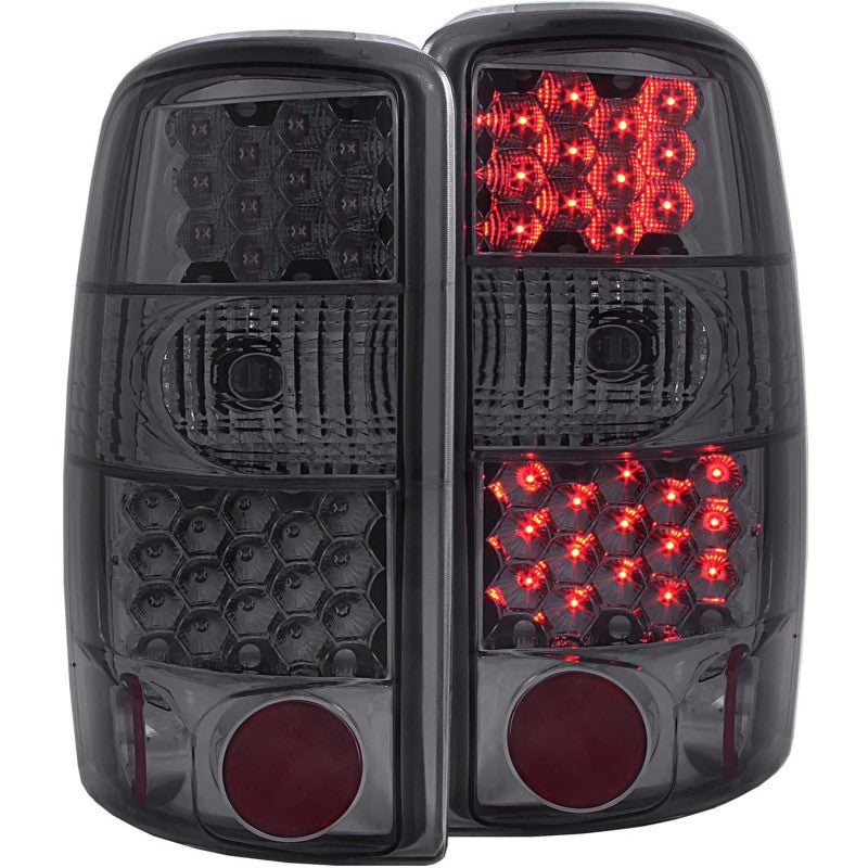ANZO 2000-2006 Chevrolet Suburban LED Taillights Smoke Tail Lights ANZO