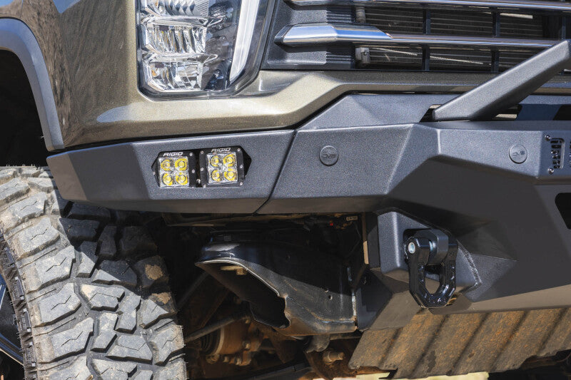DV8 Offroad 20-23 Chevrolet Silverado 2500/3500 Spec Series Front Bumper w/ Winch Bumpers - Steel DV8 Offroad
