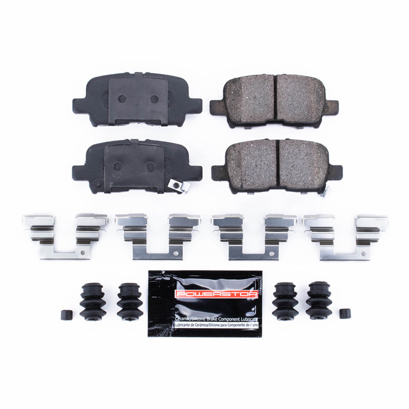 Power Stop 01-06 Acura MDX Rear Z23 Evolution Sport Brake Pads w/Hardware Brake Pads - Performance PowerStop