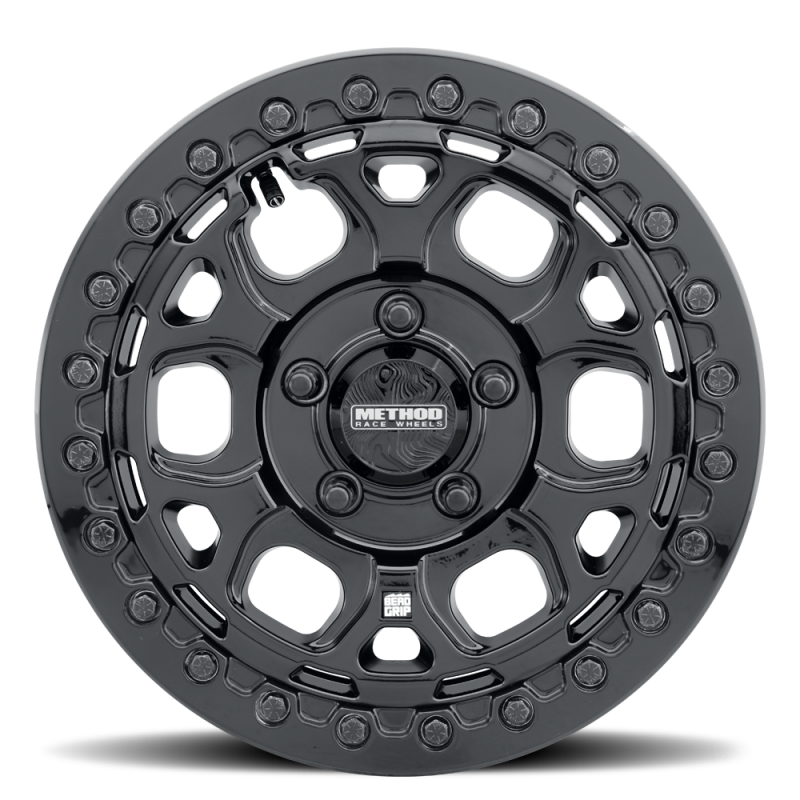 Method MR416 Beadlock 15x7 / 6x5.5 / 74mm Offset / 78.30mm Bore - Gloss Black Wheel Wheels - Cast Method Wheels