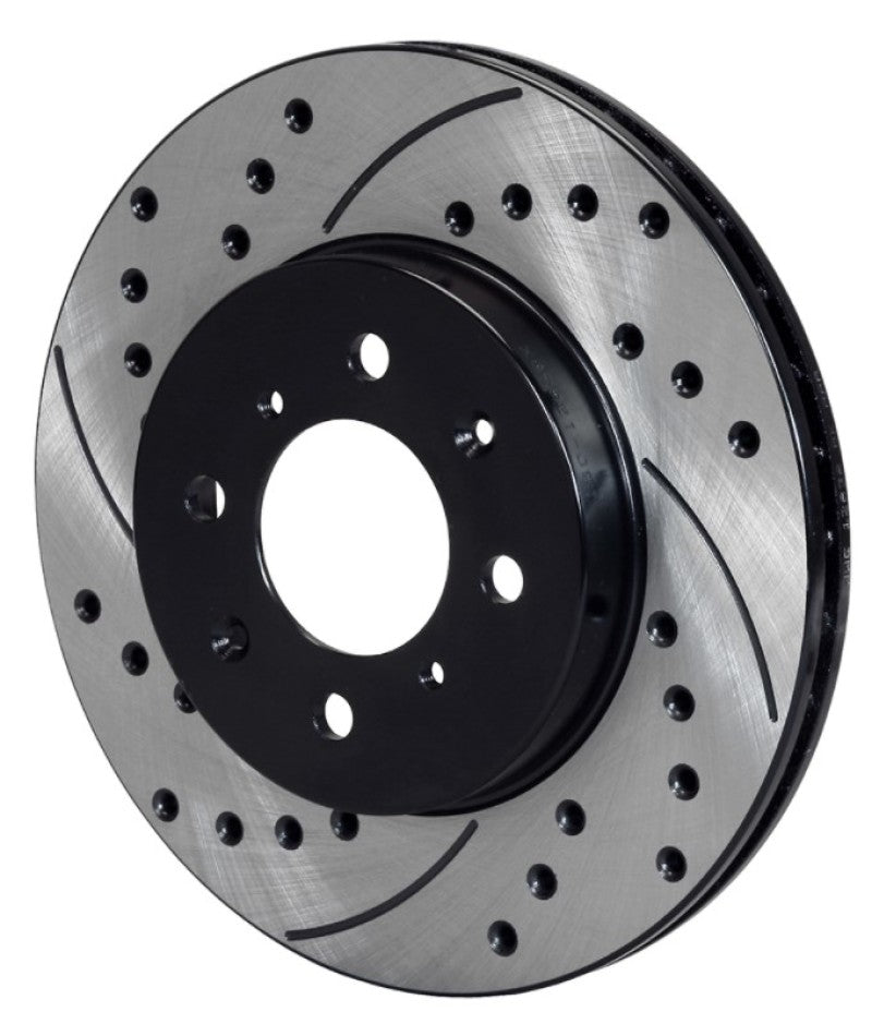 Wilwood Rotor-.68in Offset-SRP-BLK-Drill-LH 10.32 x .83 - 4 x 3.93 Brake Rotors - 2 Piece Wilwood
