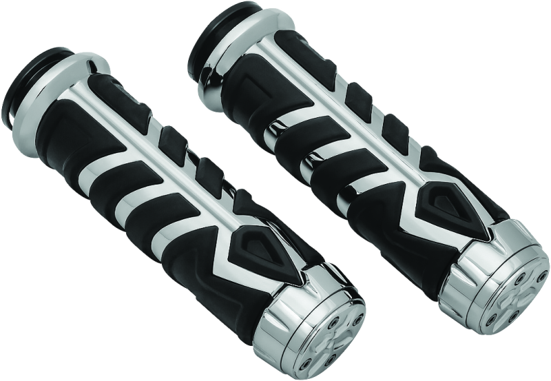 Kuryakyn Spear Grips For Indian Chrome Grips Kuryakyn