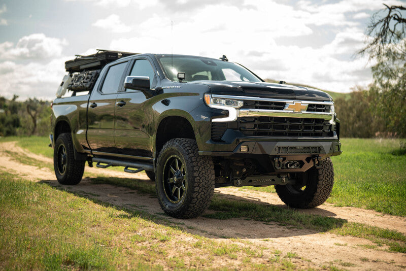 DV8 Offroad 2022+ Chevrolet Silverado 1500 Offroad Spec Series Front Bumper w/ Winch Bumpers - Steel DV8 Offroad
