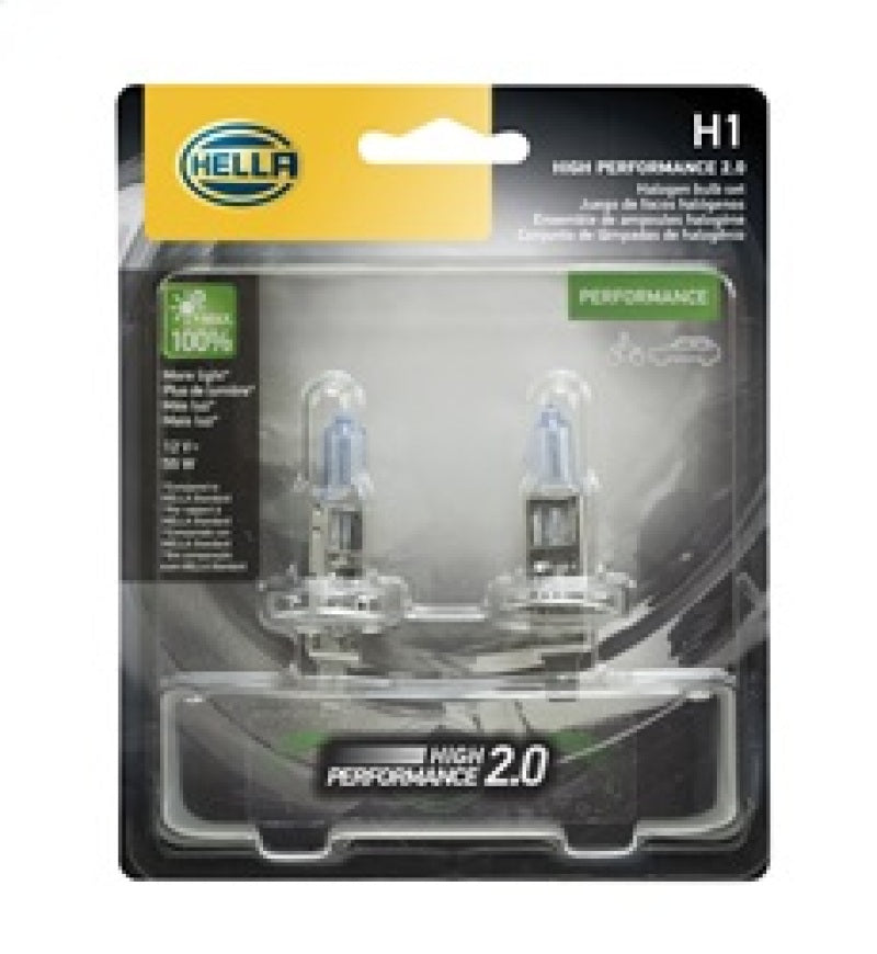 Hella H1 12V 55W Hella High Performance Xenon Bulb (Pair) Bulbs Hella