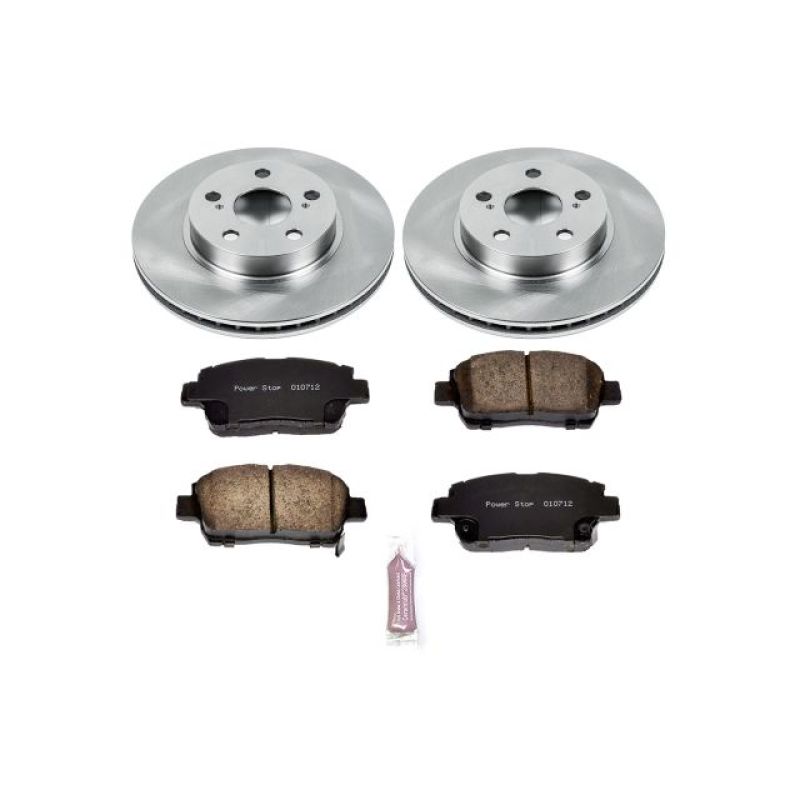 Power Stop 04-09 Toyota Prius Front Autospecialty Brake Kit Brake Kits - OE PowerStop