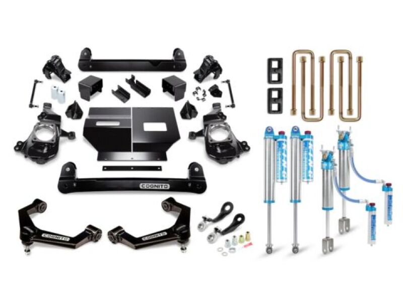 Cognito 20-24 Chevy/GMC Silv/Sierra 2500/3500 HD 2WD/4WD 4in Elite Lift Kit w/ King 2.5 RR Shocks Lift Kits Cognito
