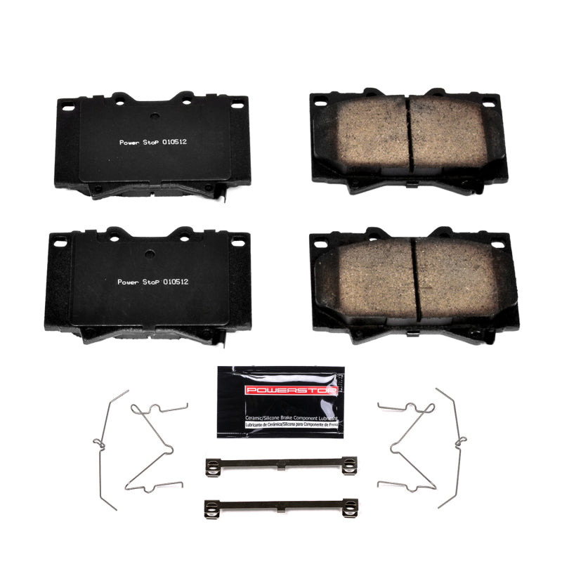 Power Stop 98-07 Lexus LX470 Front Z23 Evolution Sport Brake Pads w/Hardware Brake Pads - Performance PowerStop