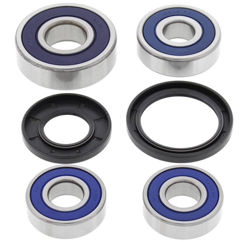 All Balls Racing 1989 Yamaha FZR500 (SA) Wheel Bearing Kit Rear Wheel Bearings All Balls Racing
