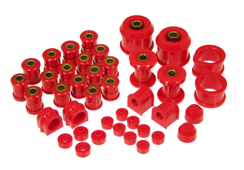 Prothane 95-98 Nissan 240SX Total Kit - Red Bushings - Full Vehicle Kits Prothane