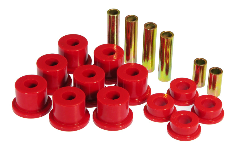 Prothane 80-98 Ford F350 Front Spring Bushings - Red Bushing Kits Prothane