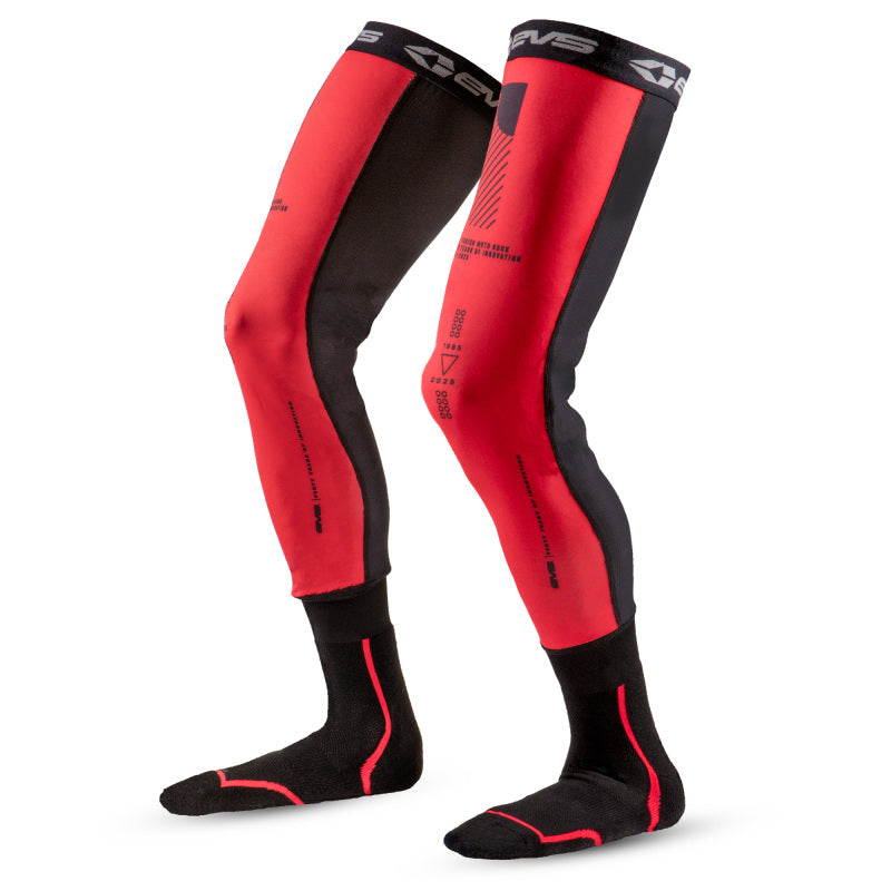 EVS Fusion Sock / Sleeve Combo 40th Anniversary Limited Edition Red - Small/Medium Footwear EVS