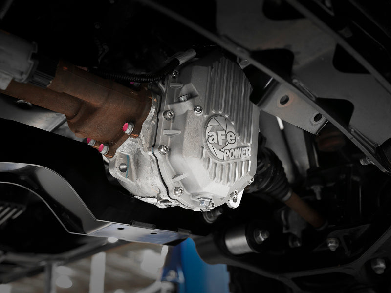 aFe Power 11-18 GM 2500-3500 AAM 9.25 Axle Front Differential Cover Raw Machined Street Series Diff Covers aFe