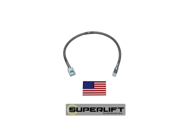 Superlift 66-77 Ford Bronco w/ 3-6in Lift Kit (Single) Bullet Proof Brake Hose Brake Line Kits Superlift