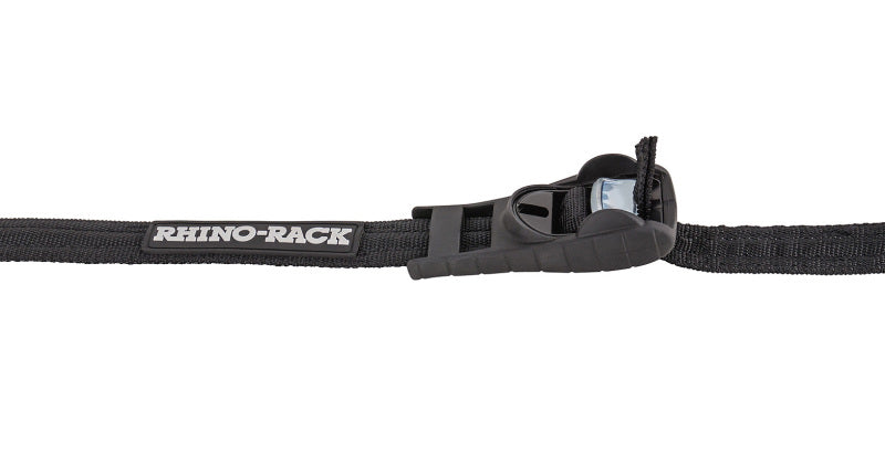 Rhino-Rack Rapid Tie Down Straps - 2.5m/8ft - Pair - Black Cargo Tie-Downs Rhino-Rack