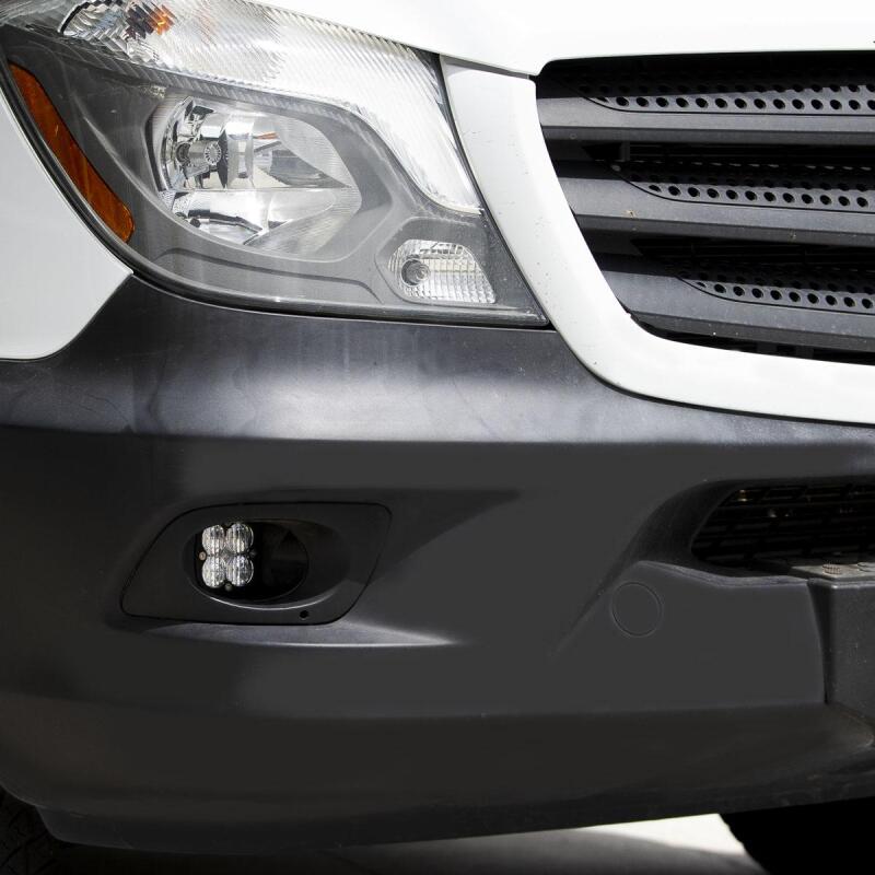 Baja Designs 14-18 Mercedes Sprinter Van Squadron Pro Fog Pocket Light Kit - Clear Light Bars & Cubes Baja Designs