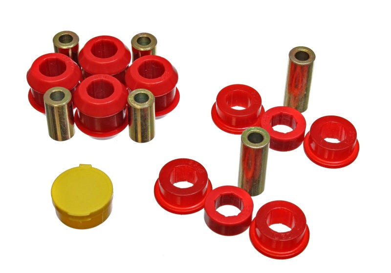 Energy Suspension 90-93 Acura Integra Red Front Control Arm Bushing Set Bushing Kits Energy Suspension