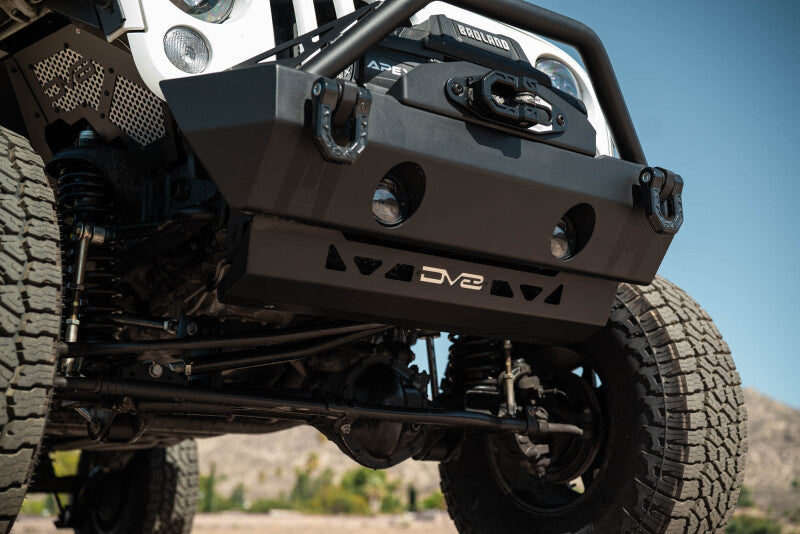 DV8 Offroad 2007-2018 Jeep Wrangler JK Front Skid Plate Skid Plates DV8 Offroad