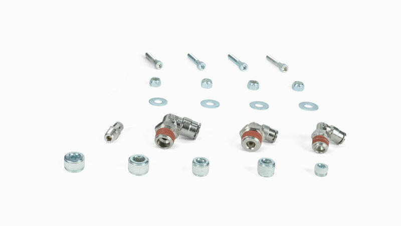 Air Lift 24in FLO Tank w/ Viair 444c Compressor (Incl. Fittings & Tank Mounting Hardware) Air Tanks Air Lift