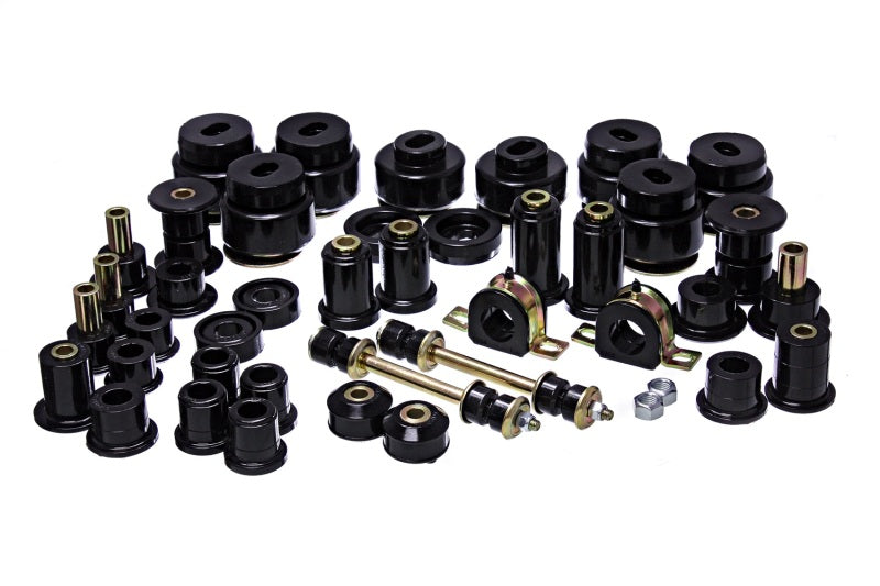 Energy Suspension 07-10 Chevy/GMC Hyper-Flex Master Bushing Set - Black Bushings - Full Vehicle Kits Energy Suspension