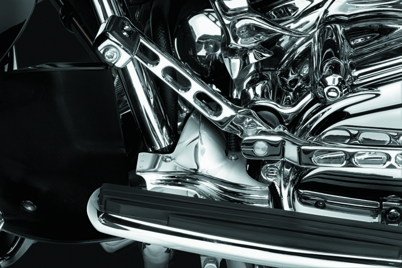 Kuryakyn Lower Front Frame Cover 91-16 Touring Chrome Frame Sliders Kuryakyn