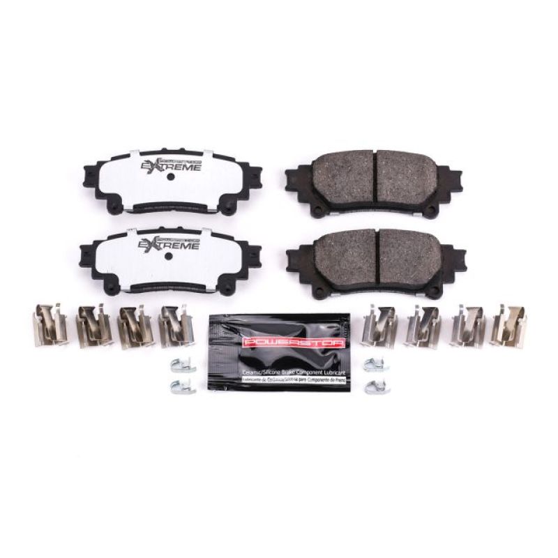 Power Stop 10-15 Lexus RX350 Rear Z36 Truck & Tow Brake Pads w/Hardware Brake Pads - Performance PowerStop