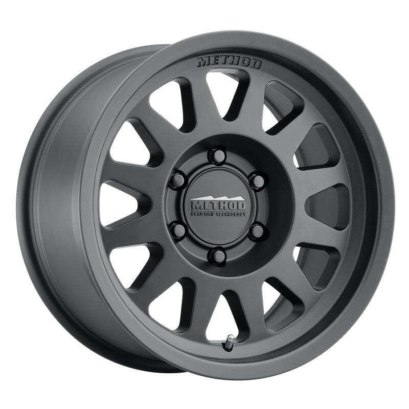 Method MR704 17x8.5 0mm Offset 5x5.5 108mm CB Matte Black Wheel Wheels - Cast Method Wheels