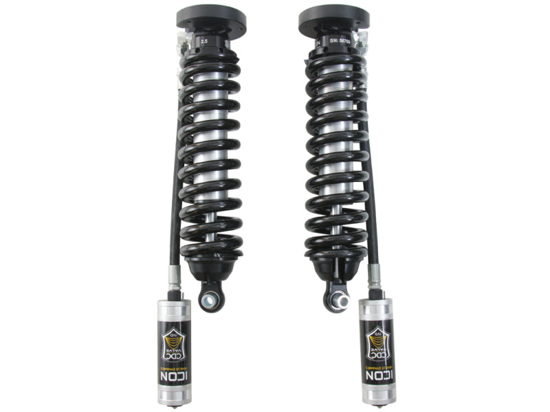ICON 2016+ Nissan Titan XD 2.5 Series Shocks RR CDCV Coilover Kit Coilovers ICON