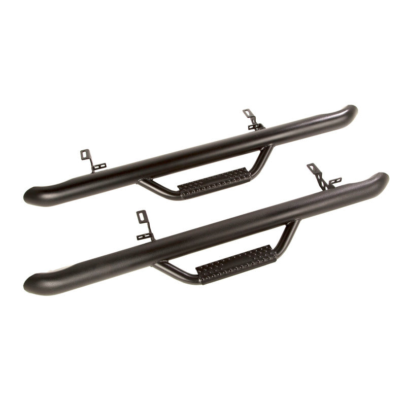 Rugged Ridge Spartan Nerf Bar Textured Black 12-18 JK 2-Door Nerf Bars Rugged Ridge