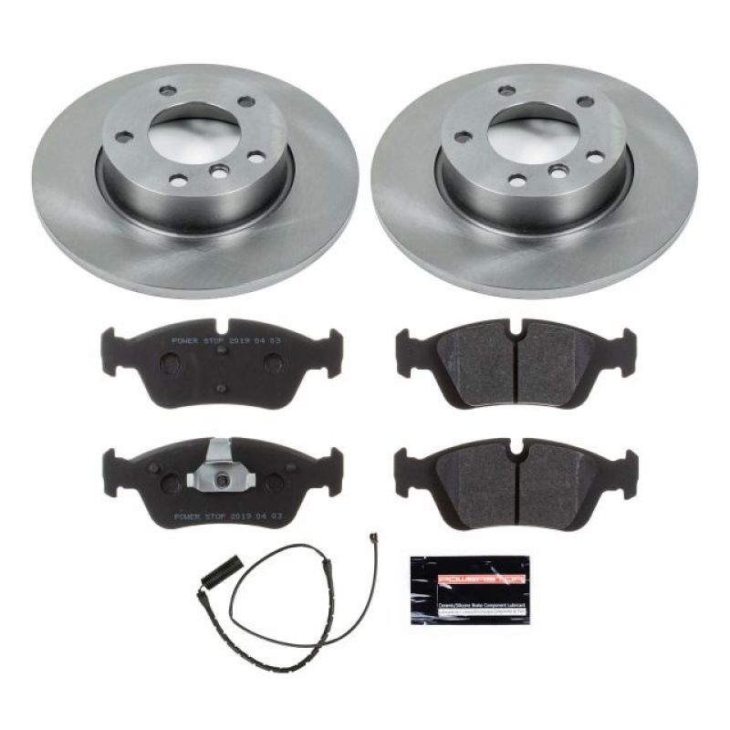 Power Stop 95-99 BMW 318ti Front Track Day SPEC Brake Kit Brake Kits - Performance Blank PowerStop