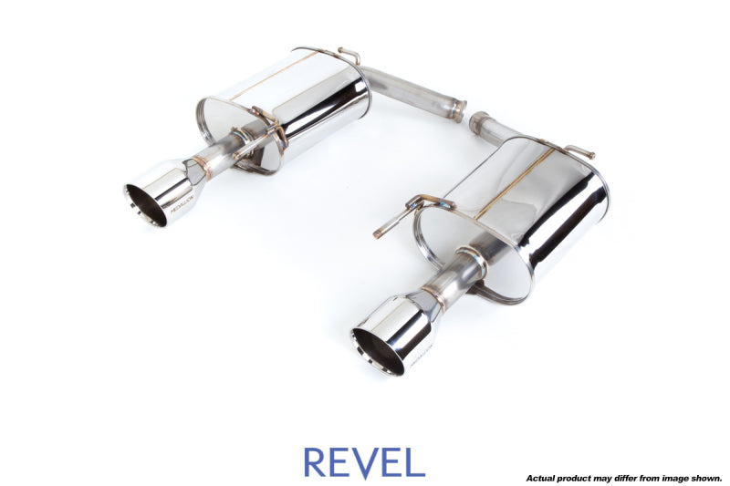 Revel Medallion Touring-S Catback Exhaust - Dual Muffler / Axle Back 07-08 Infiniti G35 Sedan Catback Revel