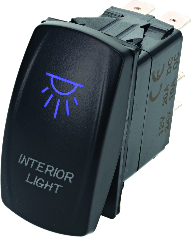 DragonFire Racing Lighted Switch On/Off Blue Relays DragonFire Racing