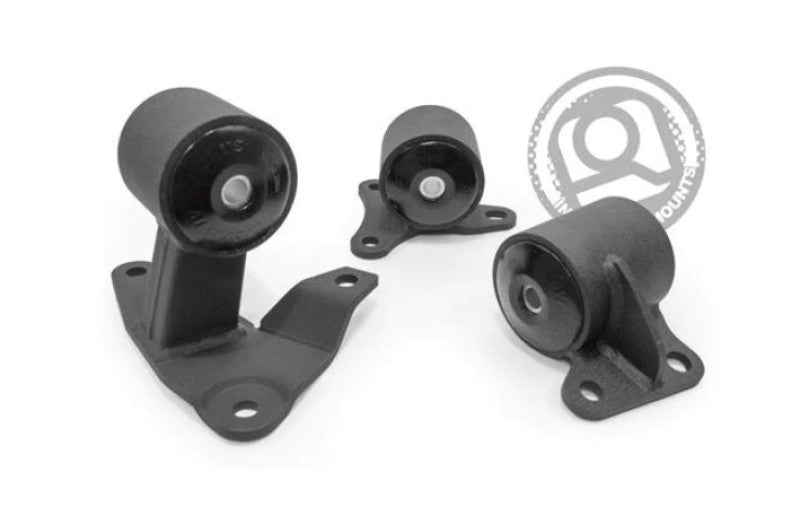 Innovative 94-97 Accord F-Series Black Steel Mounts 95A Bushings (Auto to Manual) Engine Mounts Innovative Mounts