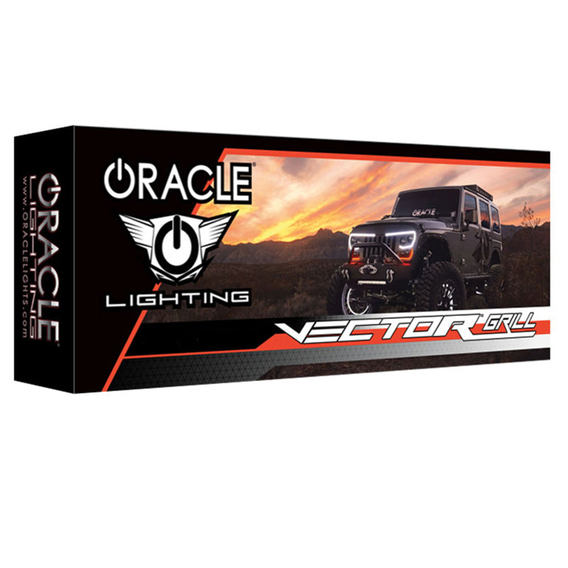 Oracle VECTOR Series Full LED Grille - Jeep Wrangler JL/JT - NA Light Accessories and Wiring ORACLE Lighting