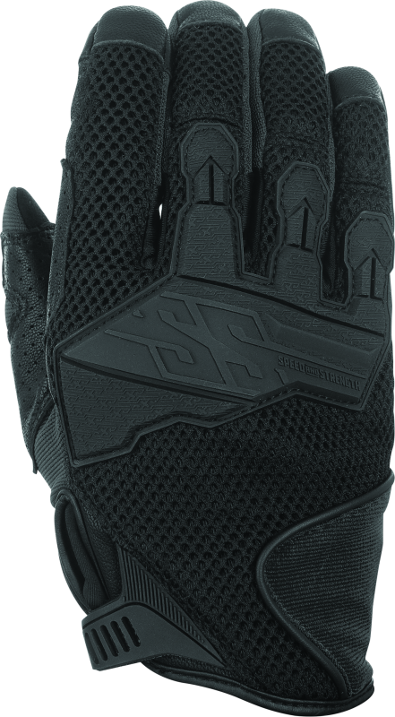 Speed and Strength Lightspeed Mesh Gloves Black - Large Gloves Speed and Strength