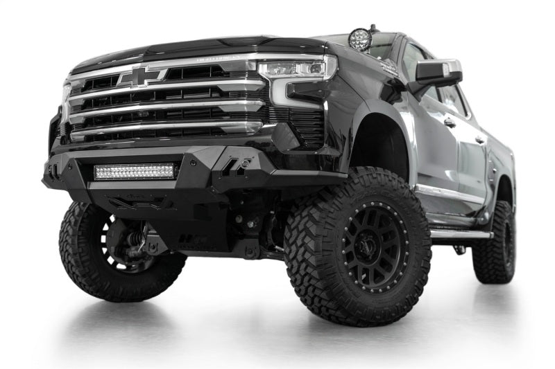 ADD 2022+ Chevrolet Silverado 1500 Black Label Front Bumper Bumpers - Steel Addictive Desert Designs