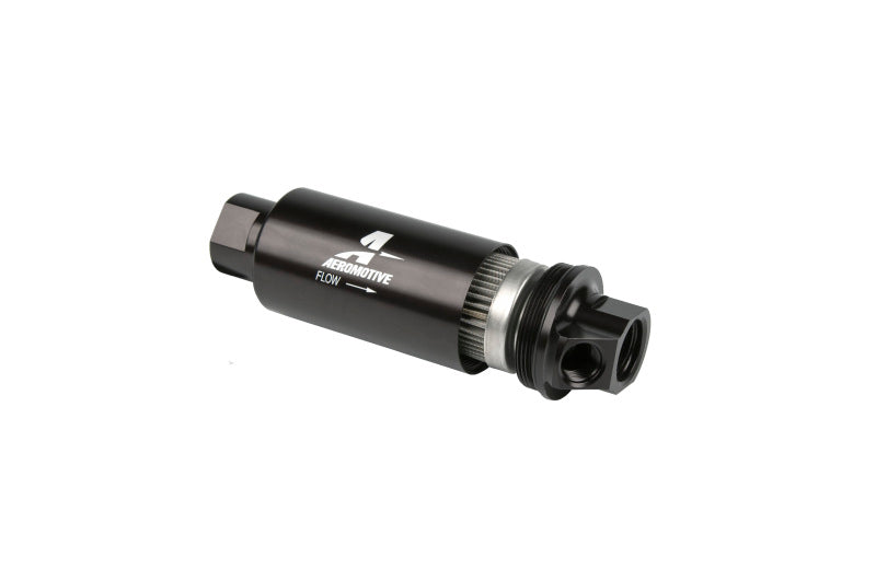Aeromotive In-Line Filter - AN-10 / AN-06 Dual Outlet Fuel Filters Aeromotive