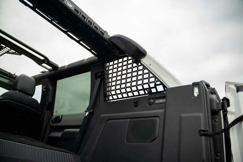 DV8 21+ Ford Bronco Pocketed Rear Window Molle Panels (Soft Top/2-Door Models) Exterior Trim DV8 Offroad